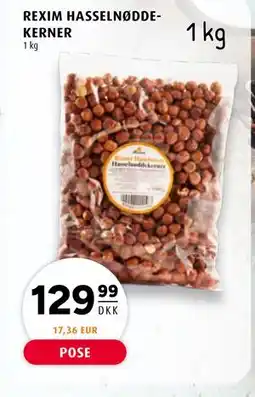 Scandinavian Park REXIM HASSELNØDDEKERNER, DKK 129.99 tilbud