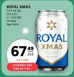 Scandinavian Park ROYAL XMAS, DKK 67.49 tilbud