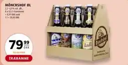 Scandinavian Park MÖNCHSHOF ØL, DKK 79.99 tilbud