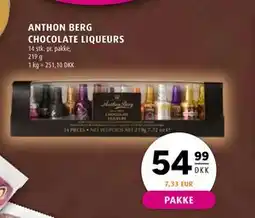 Scandinavian Park ANTHON BERG CHOCOLATE LIQUEURS, DKK 54.99 tilbud