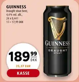 Scandinavian Park GUINNESS, DKK 189.99 tilbud