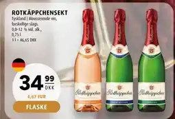Scandinavian Park ROTKÄPPCHENSEKT, DKK 34.99 tilbud