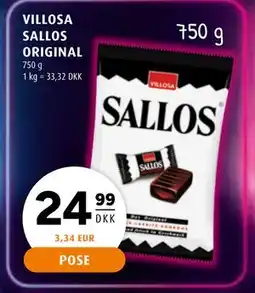 Scandinavian Park VILLOSA SALLOS ORIGINAL, DKK 24.99 tilbud