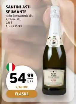 Scandinavian Park SANTINI ASTI SPUMANTE, DKK 54.99 tilbud