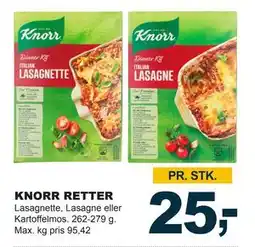 Let-Køb KNORR RETTER, DKK 25 tilbud