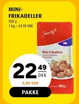 Scandinavian Park MINIFRIKADELLER, DKK 22.49 tilbud