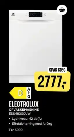 Skousen ELECTROLUX OPVASKEMASKINE, DKK 2777 tilbud