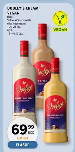 Scandinavian Park DOOLEY’S CREAM VEGAN, DKK 69.99 tilbud