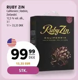 Scandinavian Park RUBY ZIN, DKK 99.99 tilbud
