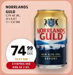 Scandinavian Park NORRLANDS GULD, DKK 74.99 tilbud