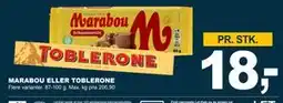 Let-Køb MARABOU ELLER TOBLERONE, DKK 18 tilbud