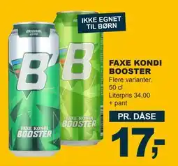 Let-Køb FAXE KONDI BOOSTER, DKK 17 tilbud