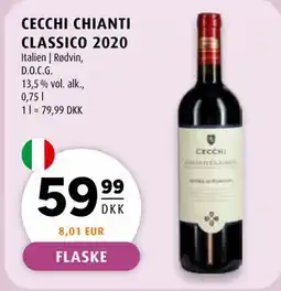 Scandinavian Park CECCHI CHIANTI CLASSICO 2020, DKK 59.99 tilbud