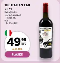 Scandinavian Park THE ITALIAN CAB 2021, DKK 49.99 tilbud