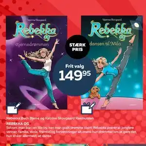 Bog & idé Rebekka og, DKK 149.95 tilbud