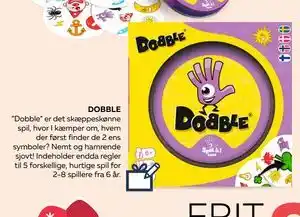 Bog & idé DOBBLE, DKK 99.95 tilbud
