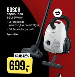 Skousen BOSCH STØVSUGER, DKK 699 tilbud