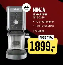 Skousen NINJA ISMASKINE NC502EU, DKK 1899 tilbud