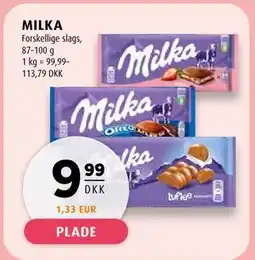 Scandinavian Park MILKA, DKK 99.99 tilbud