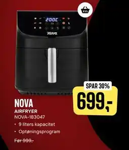 Skousen NOVA AIRFRYER NOVA-183047., DKK 699 tilbud