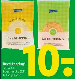 Coop 365 Revet topping tilbud