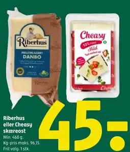 Coop 365 Riberhus eller Cheasy skæreost tilbud