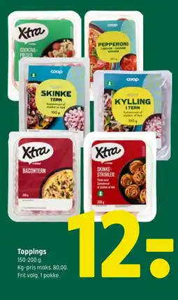 Coop 365 Toppings tilbud