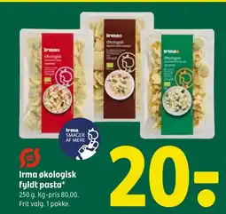 Coop 365 Irma økologisk fyldt pasta tilbud