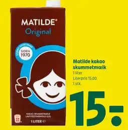Coop 365 Matilde kakao skummetmælk tilbud