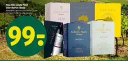 Coop 365 Pine Hill, Conde Pinel eller Merlot i boks tilbud
