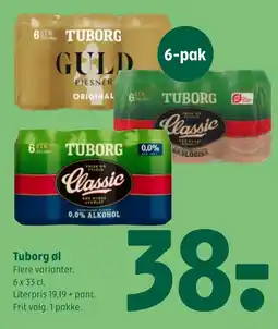 Coop 365 Tuborg øl tilbud