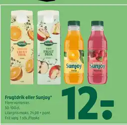 Coop 365 Frugtdrik eller Sunjoy tilbud