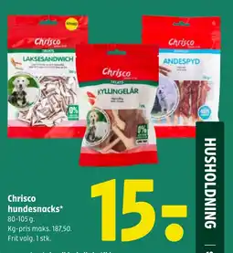 Coop 365 Chrisco hundesnacks* tilbud