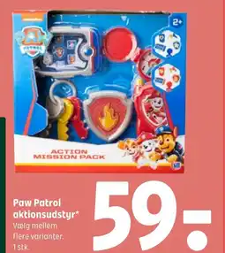 Coop 365 Paw Patrol aktionsudstyr tilbud