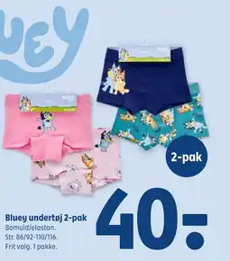 Coop 365 Bluey undertøj tilbud