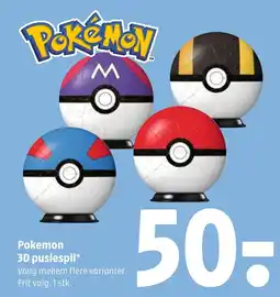 Coop 365 Pokemon 3D puslespil tilbud