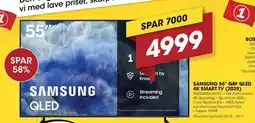 Punkt1 Samsung 55” q8f qled 4k smart tv (2025) tilbud