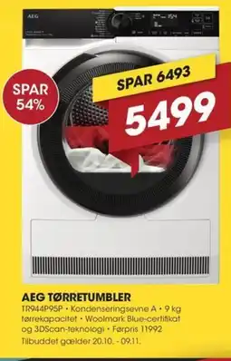 Punkt1 Aeg tørretumbler tilbud