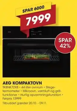 Punkt1 Aeg kompaktovn tilbud