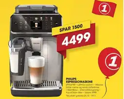 Punkt1 Philips espressomaskine tilbud
