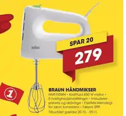 Punkt1 Braun håndmikser tilbud