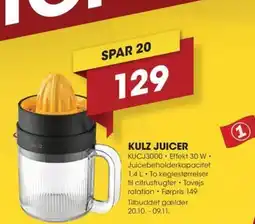 Punkt1 Kulz juicer tilbud