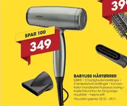 Punkt1 Babyliss hårtørrer tilbud