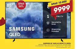Punkt1 Samsung 85" qled 4k smart tv (2025) tilbud