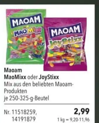 Maoam MaoMixx oder JoyStixx