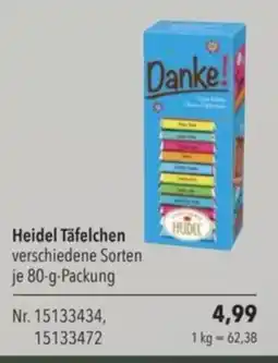 Citti Heidel Täfelchen tilbud