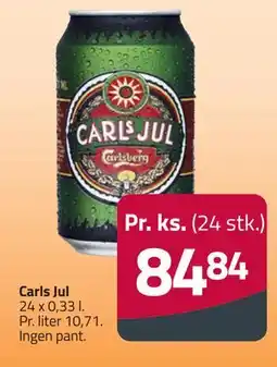 Fleggaard Carls Jul, DKK 84.84 tilbud