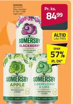 Fleggaard Somersby, DKK 84.99 tilbud