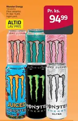 Fleggaard Monster Energy, DKK 94.99 tilbud