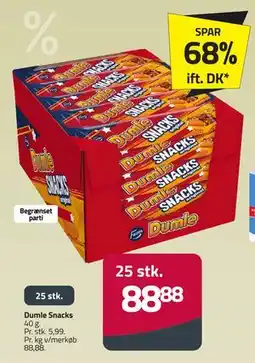 Fleggaard Dumle Snacks, DKK 88.88 tilbud